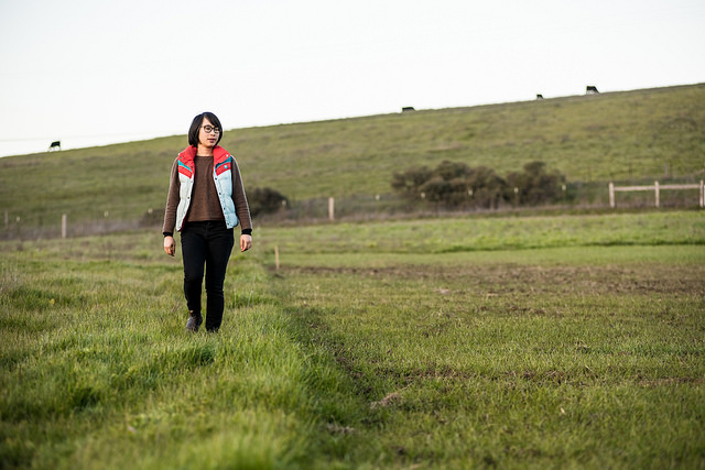 Young seed farmer Mai Nguyen. Photo credit: USDA.